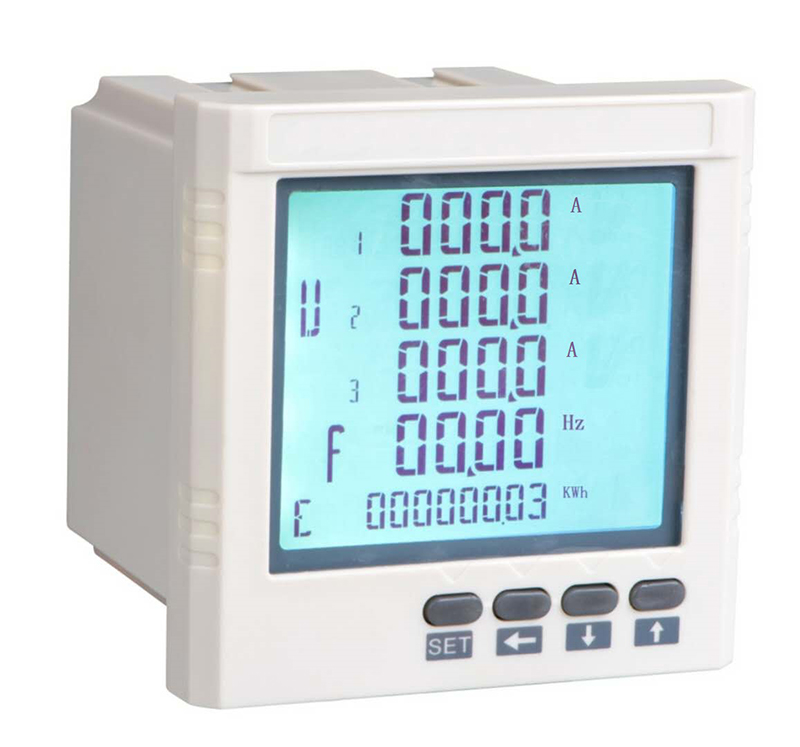 DRY系列交流電流表 單相/三相LCD液晶顯示變比可調