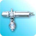 氣動薄膜活塞調節蝶閥